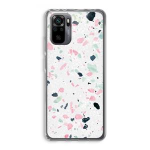 CaseCompany Terrazzo N°3: Xiaomi Redmi Note 10 Pro Transparant Hoesje