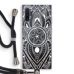 CaseCompany It's Complicated: Samsung Galaxy Note 10 Plus Transparant Hoesje met koord