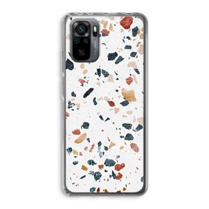 CaseCompany Terrazzo N°4: Xiaomi Redmi Note 10 Pro Transparant Hoesje