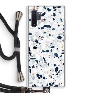 CaseCompany Terrazzo N°1: Samsung Galaxy Note 10 Plus Transparant Hoesje met koord