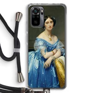 CaseCompany Eleonore: Xiaomi Redmi Note 10 Pro Transparant Hoesje met koord