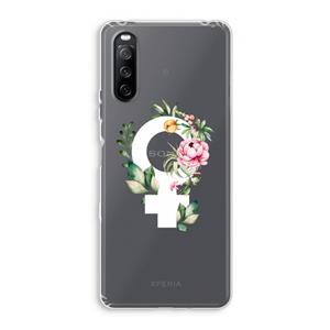 CaseCompany Venus: Sony Xperia 10 III Transparant Hoesje
