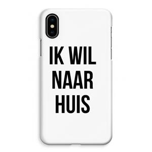 CaseCompany Ik wil naar huis: iPhone XS Max Volledig Geprint Hoesje