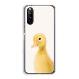 CaseCompany Duke: Sony Xperia 10 III Transparant Hoesje