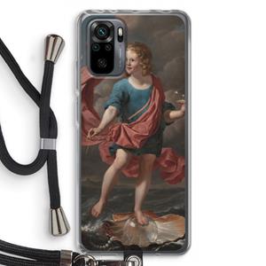 CaseCompany Soap Bubbles: Xiaomi Redmi Note 10 Pro Transparant Hoesje met koord