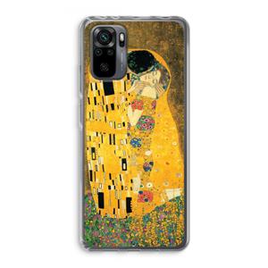 CaseCompany Der Kuss: Xiaomi Redmi Note 10 Pro Transparant Hoesje