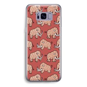 CaseCompany Mammoet: Samsung Galaxy S8 Transparant Hoesje
