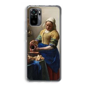 CaseCompany The Milkmaid: Xiaomi Redmi Note 10 Pro Transparant Hoesje