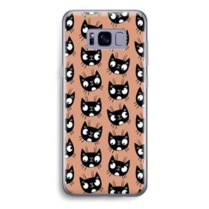 CaseCompany Kat: Samsung Galaxy S8 Transparant Hoesje