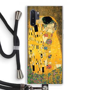 CaseCompany Der Kuss: Samsung Galaxy Note 10 Plus Transparant Hoesje met koord