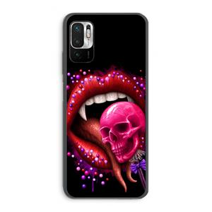 CaseCompany Dodelijk zoet: Xiaomi Redmi Note 10 5G Transparant Hoesje
