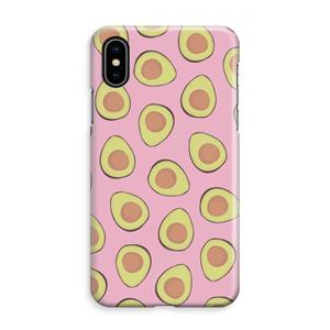 CaseCompany Dancing avocados: iPhone XS Max Volledig Geprint Hoesje