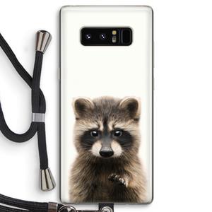 CaseCompany Rocco: Samsung Galaxy Note 8 Transparant Hoesje met koord