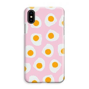 CaseCompany Dancing eggs: iPhone XS Max Volledig Geprint Hoesje