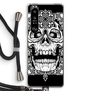 CaseCompany Seek & Destroy: Sony Xperia 1 III Transparant Hoesje met koord