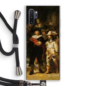 CaseCompany De Nachtwacht: Samsung Galaxy Note 10 Plus Transparant Hoesje met koord