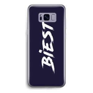 CaseCompany Biest: Samsung Galaxy S8 Transparant Hoesje