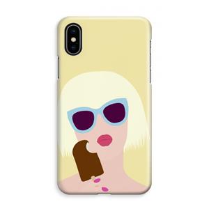 CaseCompany Ice cream: iPhone XS Max Volledig Geprint Hoesje