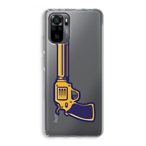 CaseCompany Pew Pew Pew: Xiaomi Redmi Note 10 Pro Transparant Hoesje