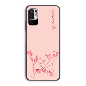 CaseCompany Best Friends: Xiaomi Redmi Note 10 5G Transparant Hoesje