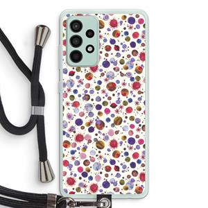 CaseCompany Planets Space: Samsung Galaxy A52s 5G Transparant Hoesje met koord