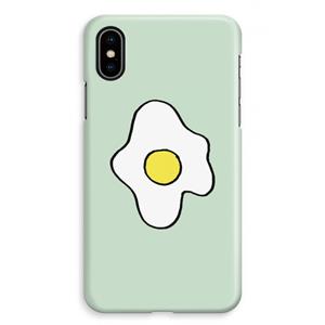 CaseCompany Spiegelei: iPhone XS Max Volledig Geprint Hoesje