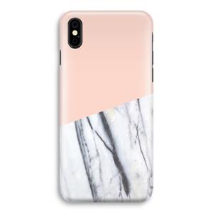 CaseCompany A touch of peach: iPhone X Volledig Geprint Hoesje