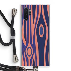 CaseCompany Bast A: Samsung Galaxy Note 10 Plus Transparant Hoesje met koord