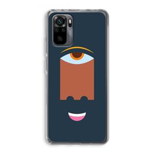 CaseCompany Mono M: Xiaomi Redmi Note 10 Pro Transparant Hoesje