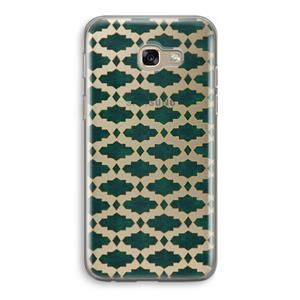 CaseCompany Moroccan tiles: Samsung Galaxy A5 (2017) Transparant Hoesje