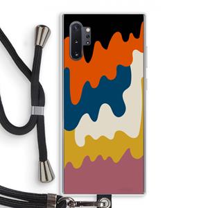 CaseCompany Baar A: Samsung Galaxy Note 10 Plus Transparant Hoesje met koord