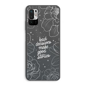 CaseCompany Good stories: Xiaomi Redmi Note 10 5G Transparant Hoesje