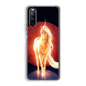 CaseCompany Last Unicorn: Sony Xperia 10 III Transparant Hoesje