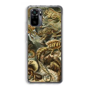CaseCompany Haeckel Lacertilia: Xiaomi Redmi Note 10 Pro Transparant Hoesje