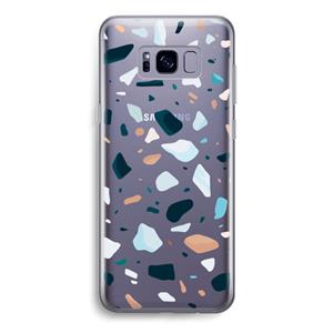 CaseCompany Terrazzo N°13: Samsung Galaxy S8 Transparant Hoesje