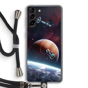 CaseCompany Examiner: Samsung Galaxy S21 Plus Transparant Hoesje met koord