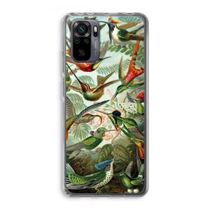 CaseCompany Haeckel Trochilidae: Xiaomi Redmi Note 10 Pro Transparant Hoesje