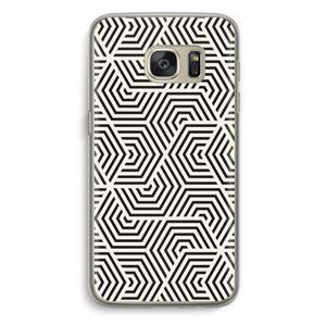 CaseCompany Magic pattern: Samsung Galaxy S7 Transparant Hoesje