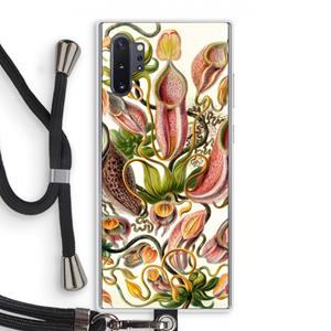 CaseCompany Haeckel Nepenthaceae: Samsung Galaxy Note 10 Plus Transparant Hoesje met koord