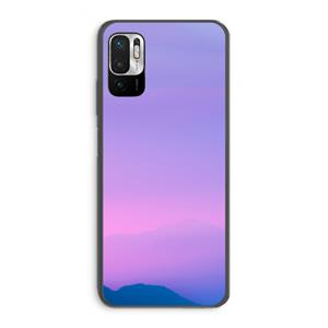 CaseCompany Sunset pastel: Xiaomi Redmi Note 10 5G Transparant Hoesje