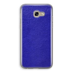 CaseCompany Majorelle Blue: Samsung Galaxy A5 (2017) Transparant Hoesje