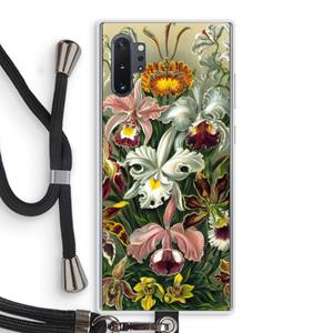 CaseCompany Haeckel Orchidae: Samsung Galaxy Note 10 Plus Transparant Hoesje met koord