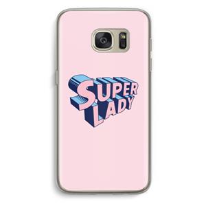 CaseCompany Superlady: Samsung Galaxy S7 Transparant Hoesje
