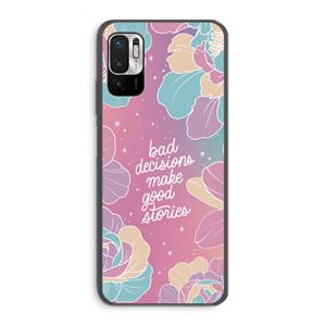 CaseCompany Good stories: Xiaomi Redmi Note 10 5G Transparant Hoesje