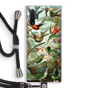 CaseCompany Haeckel Trochilidae: Samsung Galaxy Note 10 Plus Transparant Hoesje met koord