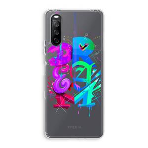CaseCompany Dream: Sony Xperia 10 III Transparant Hoesje