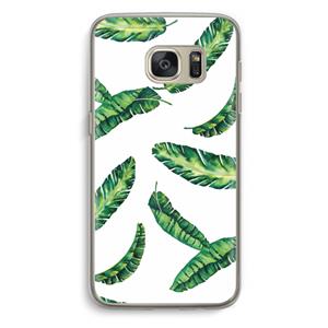 CaseCompany Lange bladeren: Samsung Galaxy S7 Transparant Hoesje