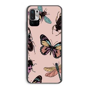 CaseCompany Tiny Bugs: Xiaomi Redmi Note 10 5G Transparant Hoesje