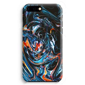 CaseCompany Black Unicorn: Volledig Geprint iPhone 7 Plus Hoesje