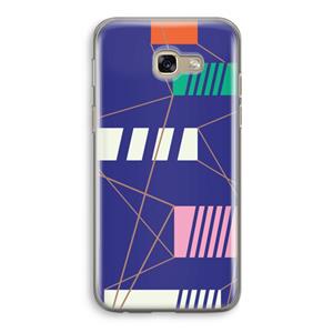 CaseCompany Gestalte 5: Samsung Galaxy A5 (2017) Transparant Hoesje